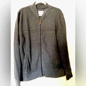 Large men’s zip up sweater
